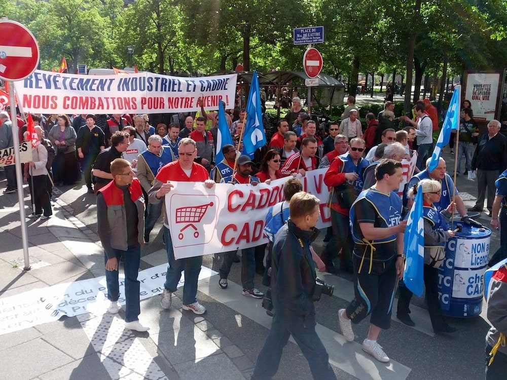 Le défilé du 1er mai a rassemblé près de 3000 personnes à Strasbourg