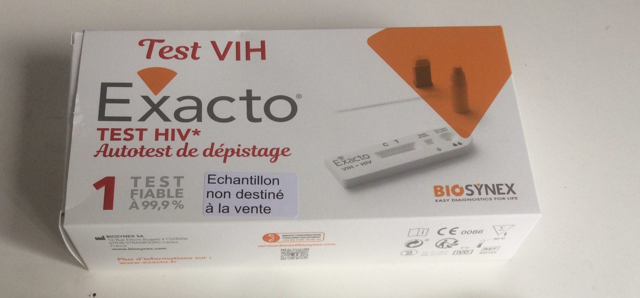 Un kit d'autodépistage du sida mis en vente dans les pharmacies en