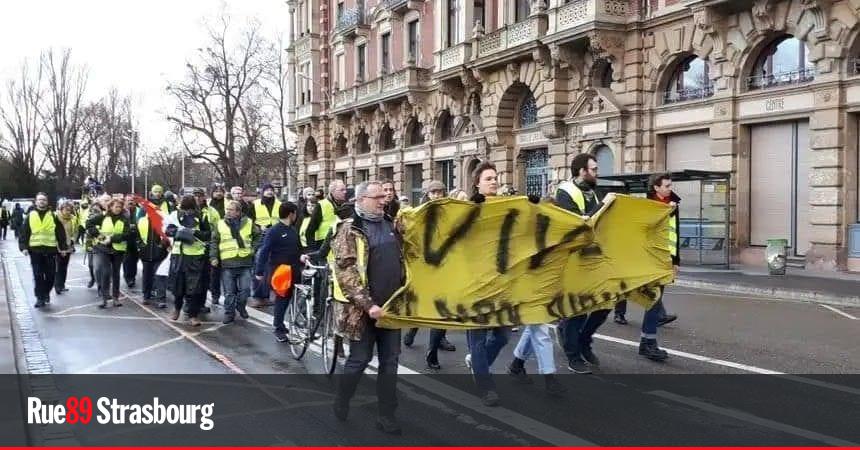 Les Gilets Jaunes De Strasbourg République Fédèrent