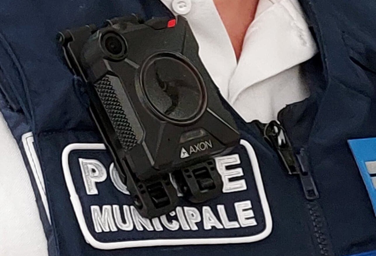 Caméra piéton de la police municipale