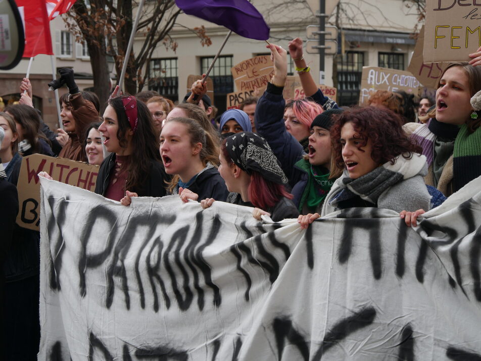 Manifestation féministe du 8 mars "Il faut continuer à se battre