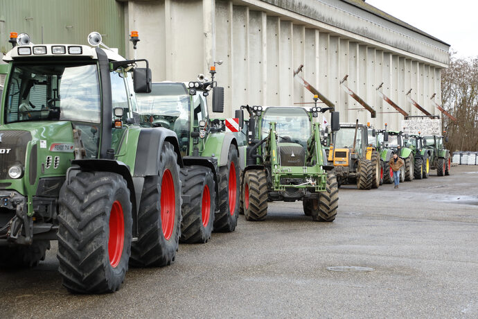 Les agriculteurs manifestent dès lundi 18 novembre