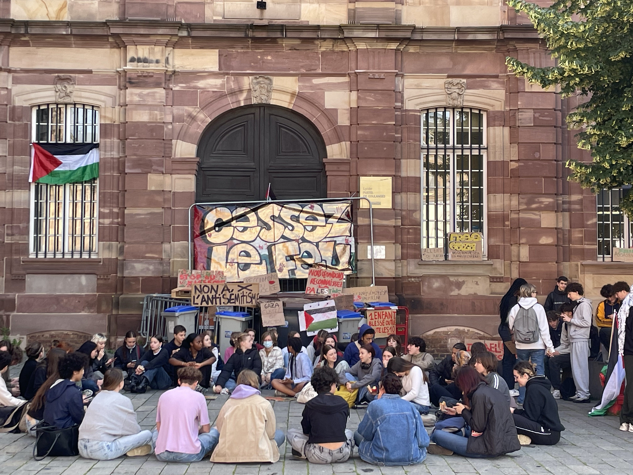 En soutien à la Palestine, un lycée bloqué et quatre cortèges du 4 au 8 juin