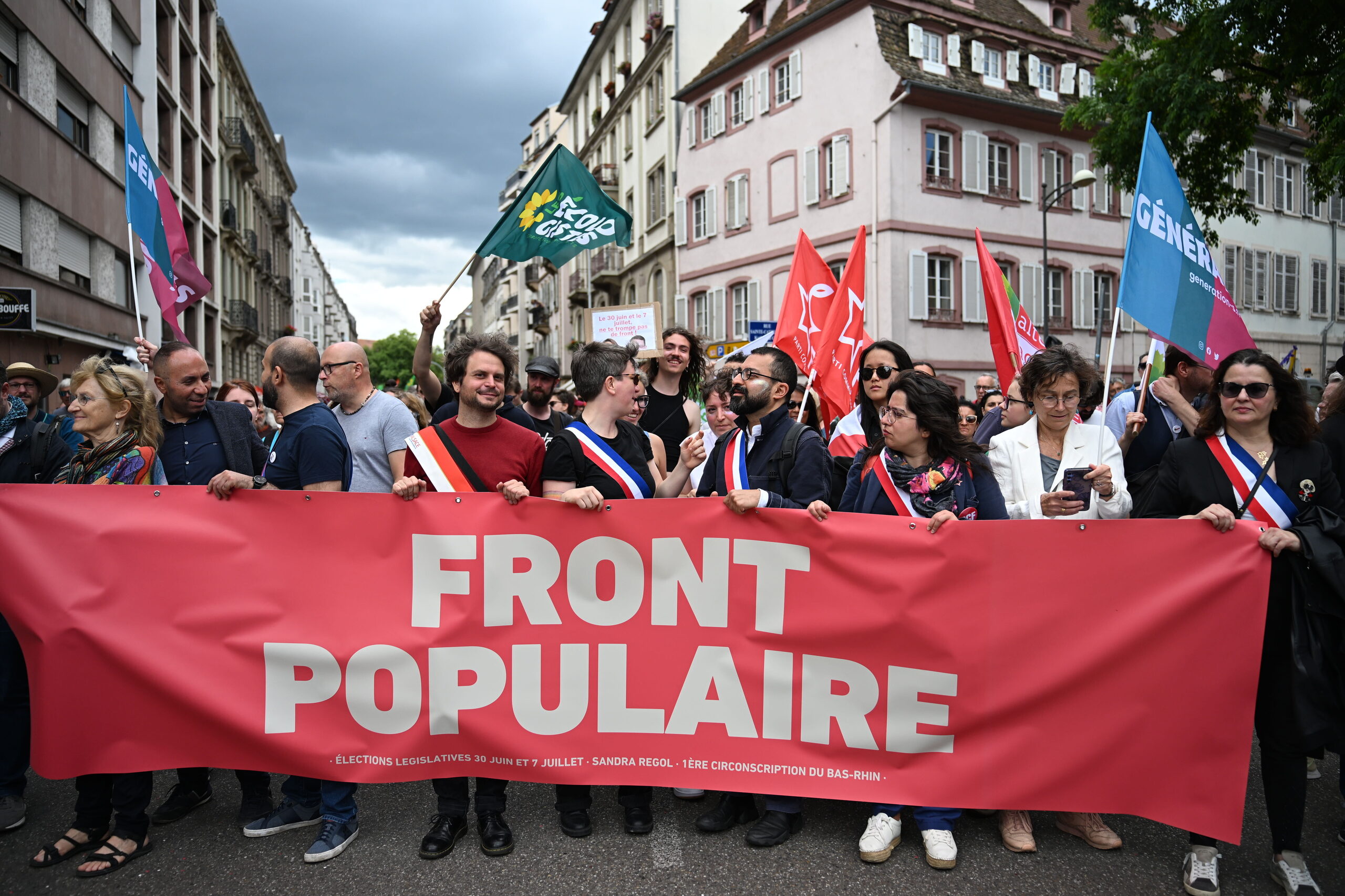 À Strasbourg, le Nouveau front populaire propulsé par une forte mobilisation