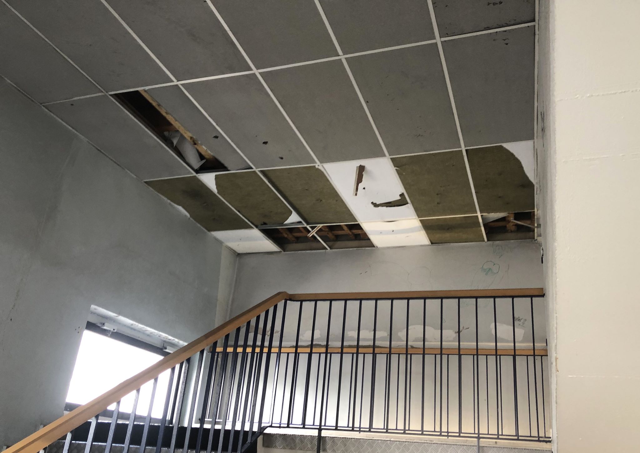 Au lycée Couffignal, les enseignants dénoncent le délabrement des bâtiments