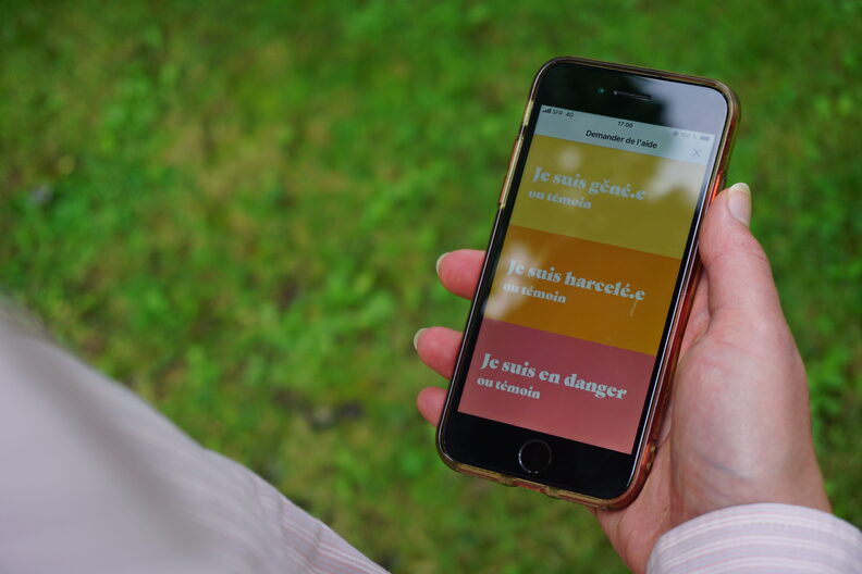 L'application Safer est téléchargeable pour les festivaliers de Décibulles.