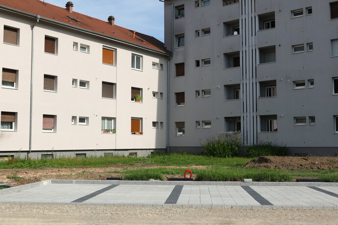 À Koenigshoffen, comment des habitants ont perdu un peu de verdure pour un parking