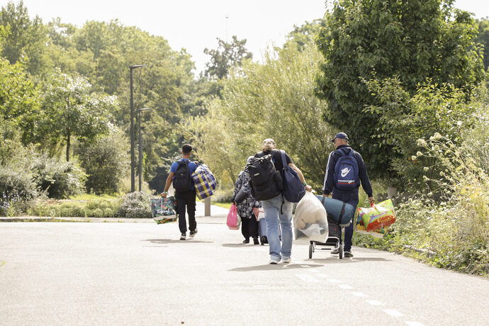 Camp de Krimmeri : après l’expulsion, la crainte de l’éternel recommencement