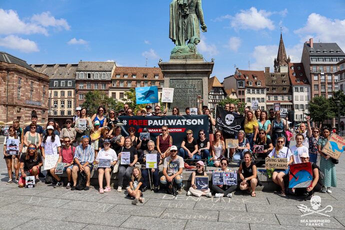 Un rassemblement pour Paul Watson de Sea Shepherd samedi 21 septembre