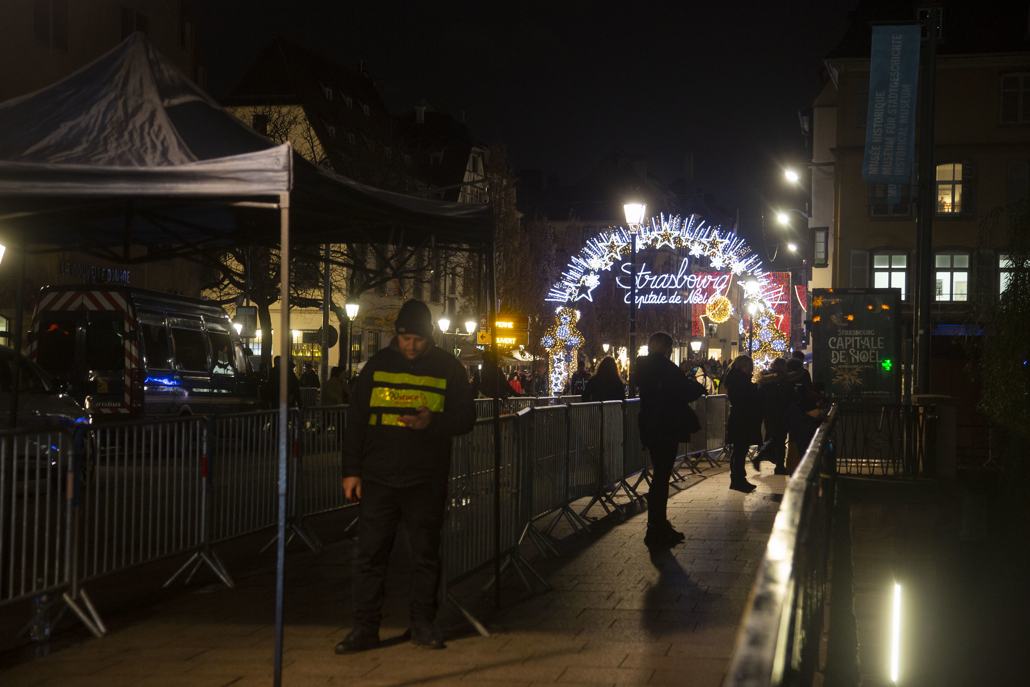 Marché de Noël : barrages filtrants, fouilles de véhicules et drones dans le ciel pendant un mois