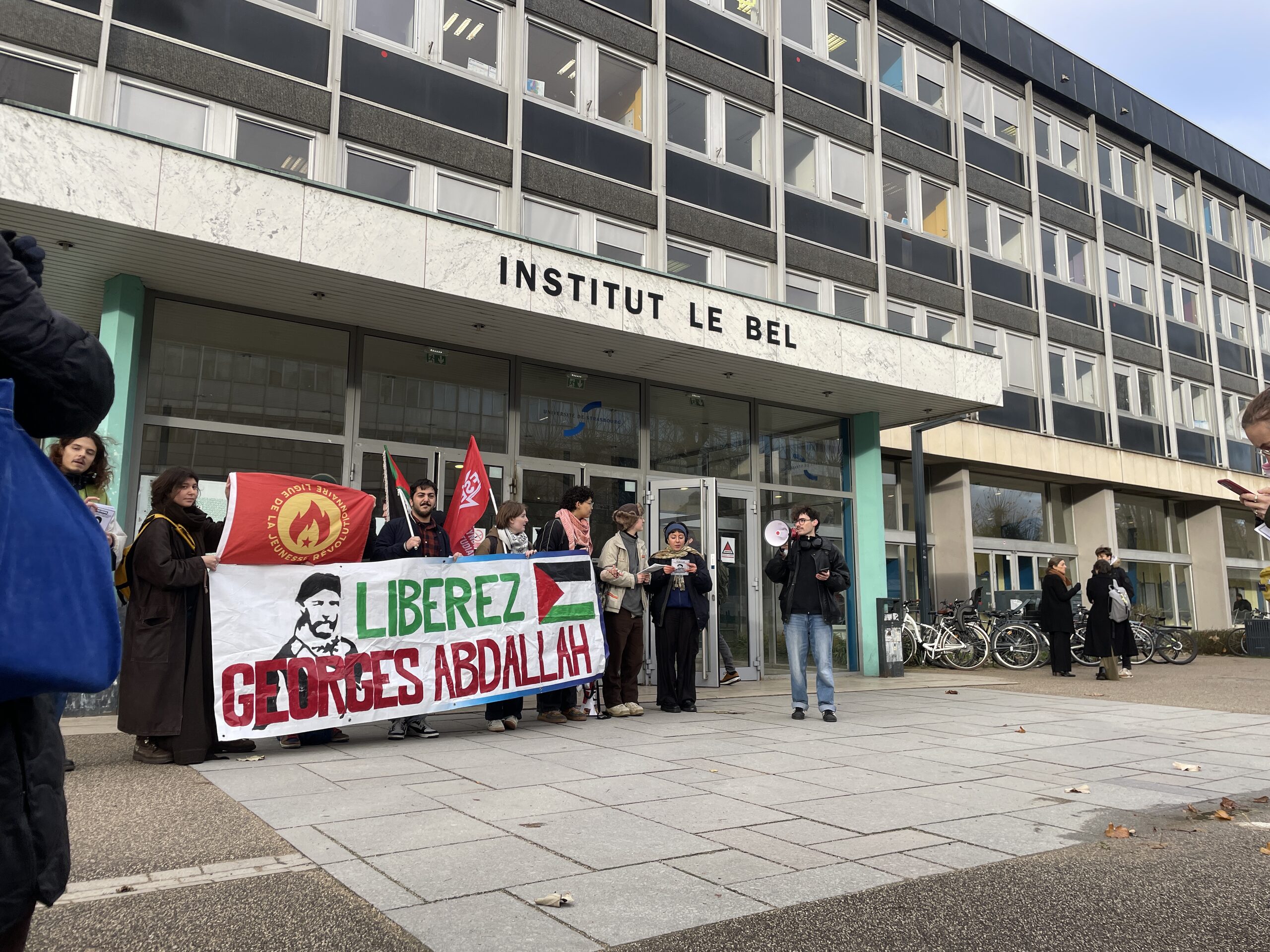 Sur le campus, des étudiants demandent la libération de Georges Abdallah