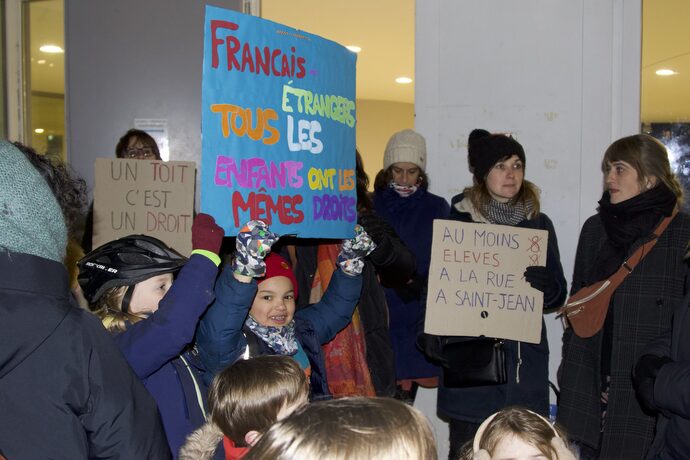 Trois familles de l’école Saint-Jean hébergées au TJP